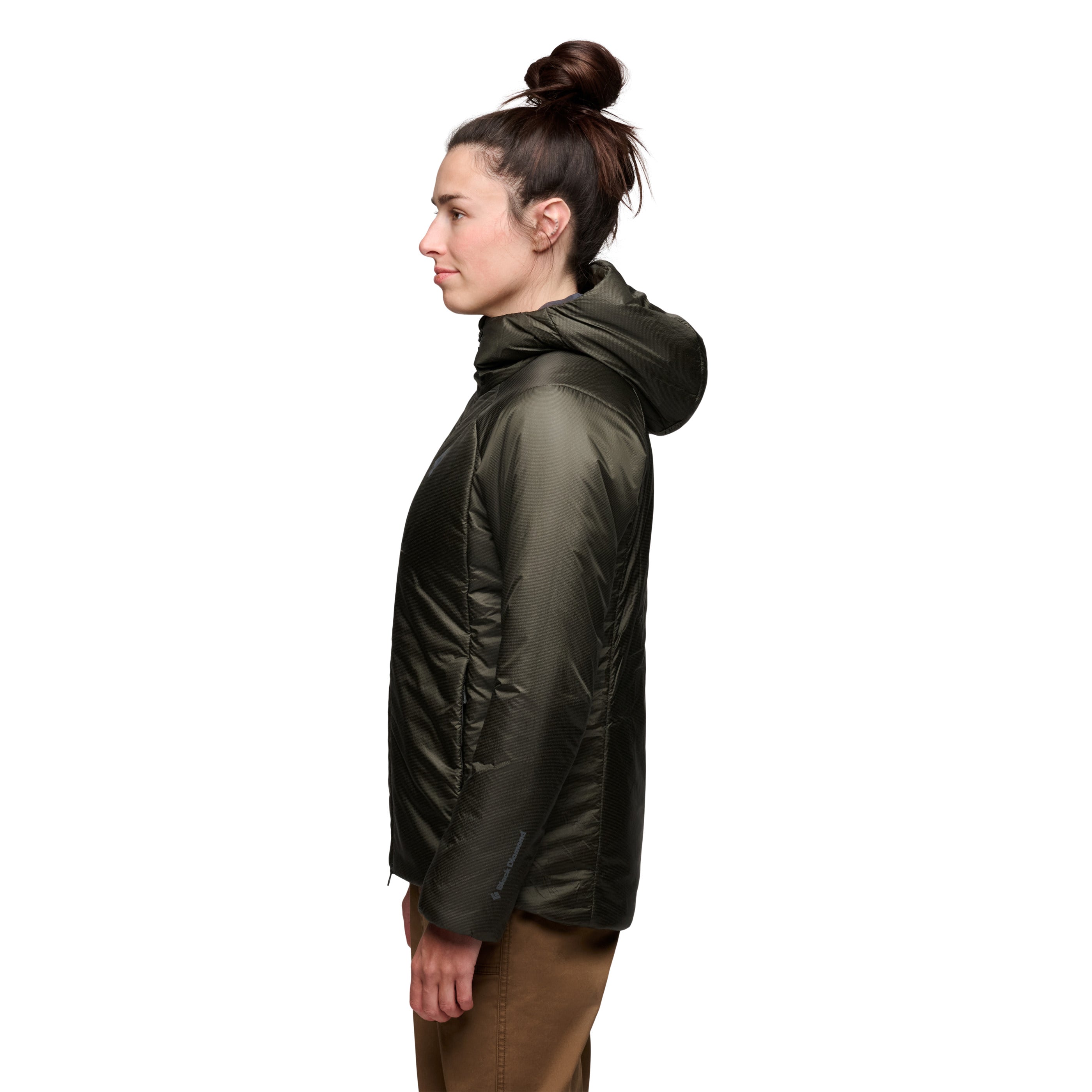 Dark Moss ~ Model is 5' 6" | Chest 36" | Waist 27" | Size Small/6 