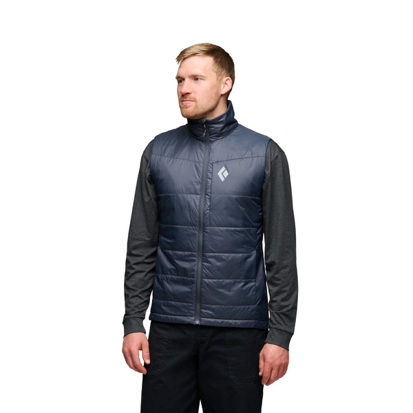 ジャケット・アウター Liner Vest - Polyester Diamond Double Men's Solution 2.0 Vest – Black Diamond