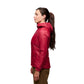 Mineral Red ~ Model is 5' 6" | Chest 36" | Waist 27" | Size Small/6 