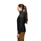 Black ~ Model is 5' 6" | Chest 36" | Waist 27" | Size Small/6 