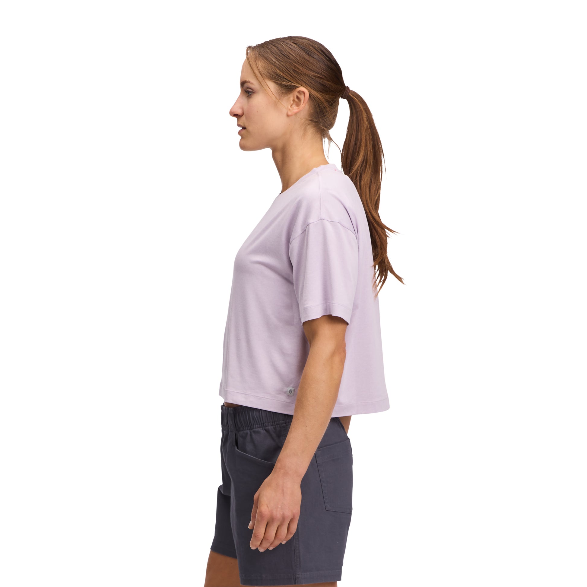 Soft Lilac ~ Model is 5' 8" | Chest 34" | Waist 28" | Size Small/6 