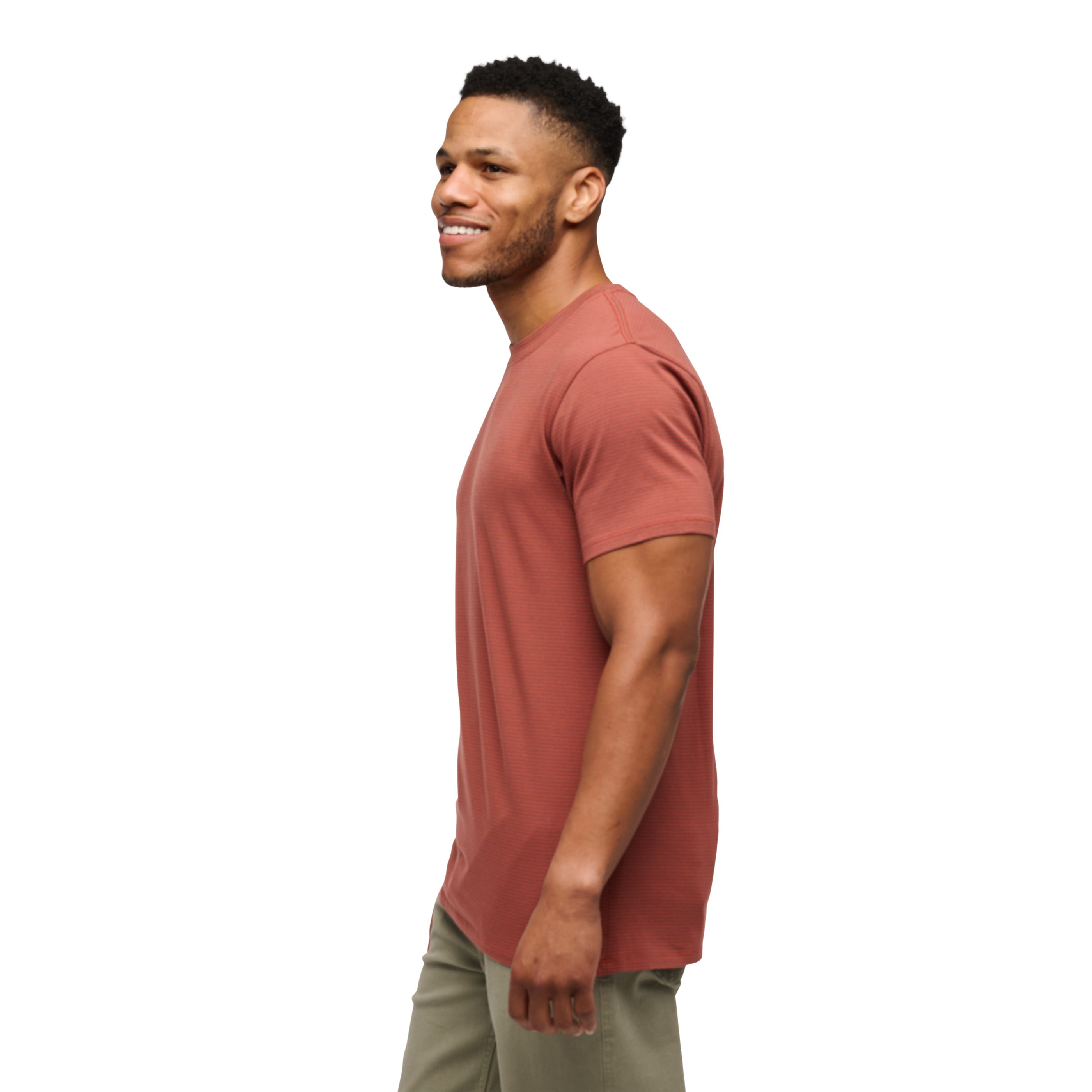 Mahogany-Burnt Sienna ~ Model is 5' 11" | Chest 40" | Waist 33" | Size Medium/32 