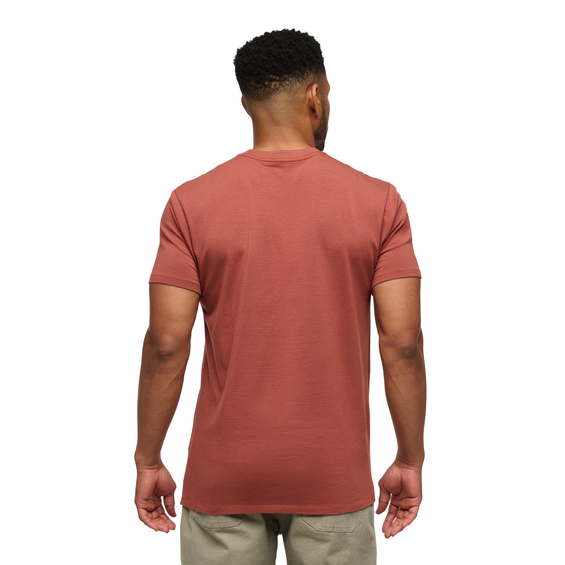 Mahogany-Burnt Sienna ~ Model is 5' 11" | Chest 40" | Waist 33" | Size Medium/32 