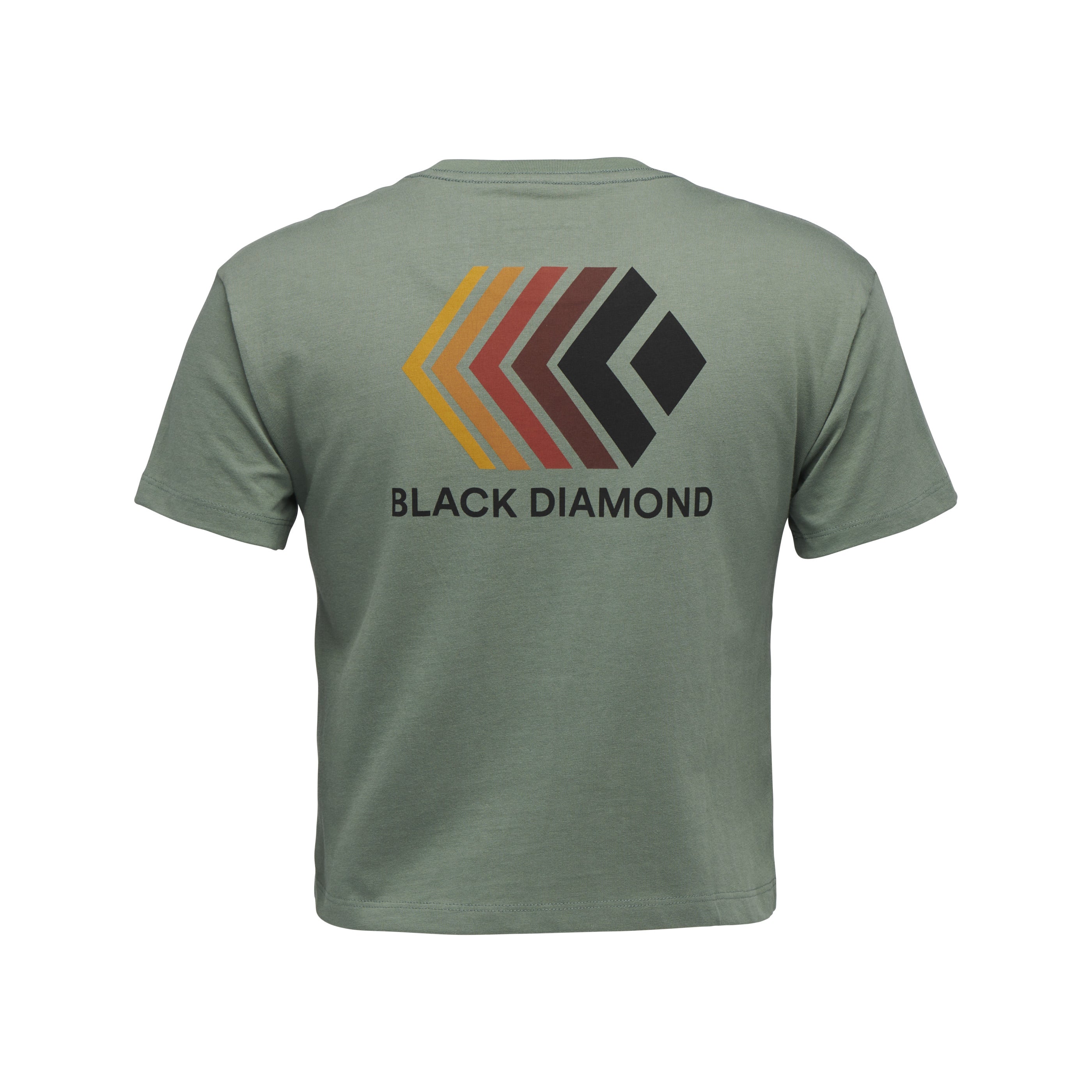 Women's Faded Crop Tee – Black Diamond