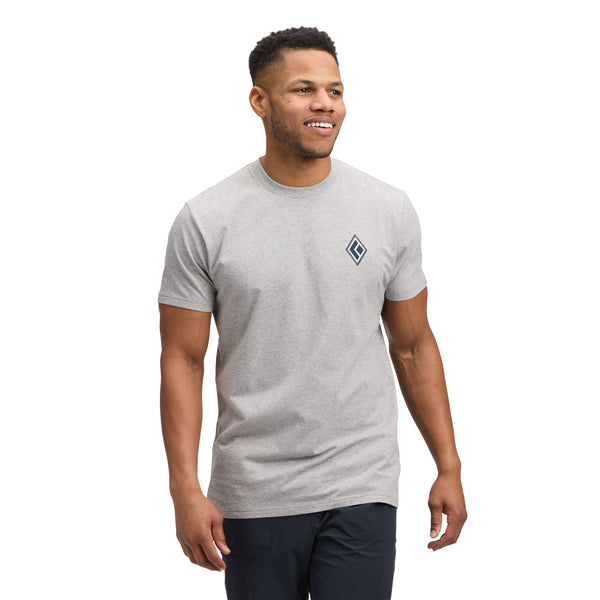 Men's Heritage Alpinist Short Sleeve Tee – Black Diamond Men's Heritage Alpinist Short Sleeve Tee – Black Diamond