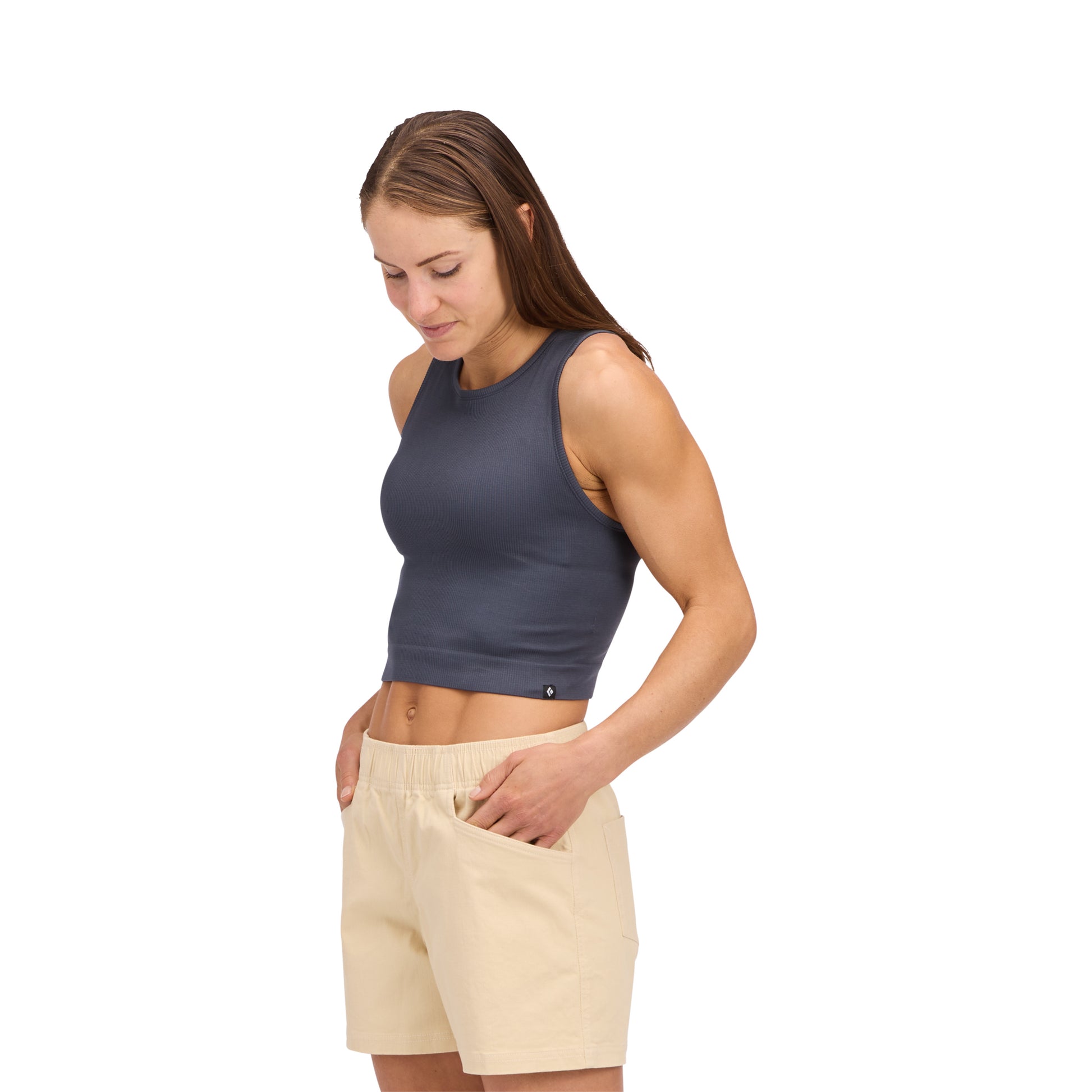 Charcoal ~ Model is 5' 8" | Chest 34" | Waist 28" | Size Small/6 