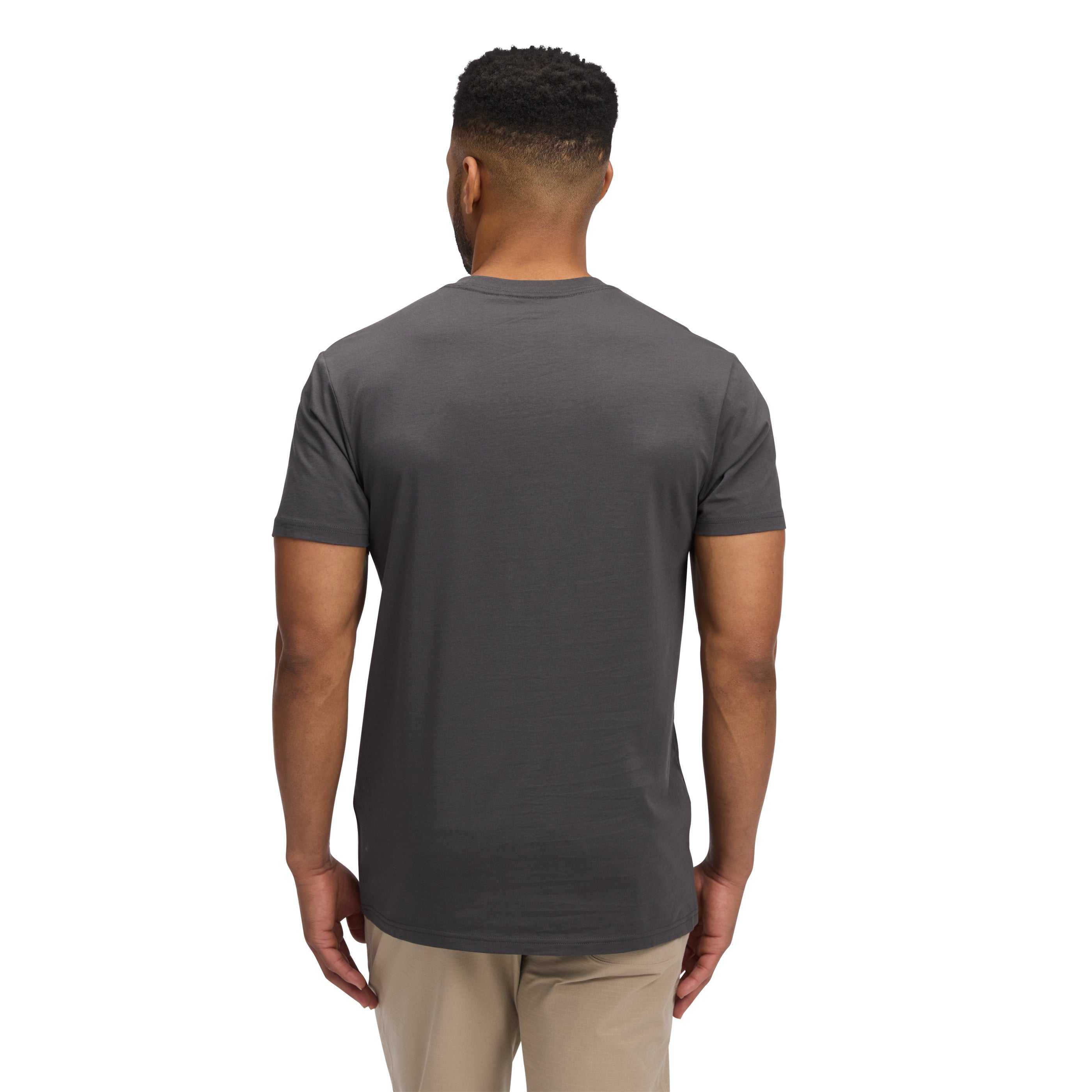 Anthracite ~ Model is 5' 11" | Chest 40" | Waist 33" | Size Medium/32 