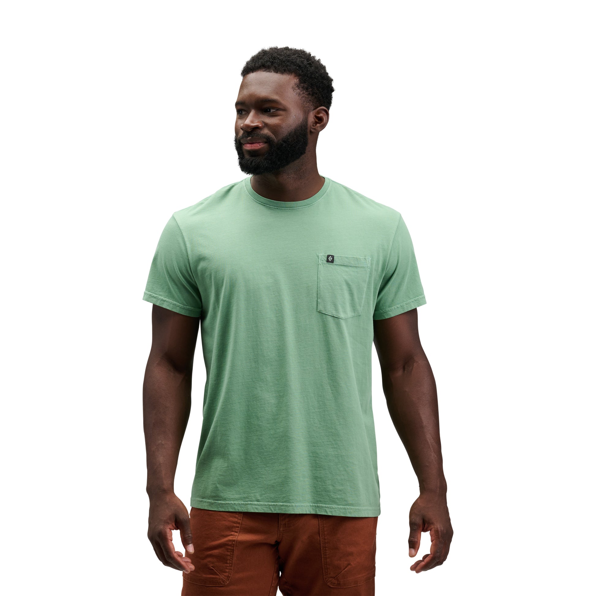 Laurel Green ~ Model is 5' 11" | Chest 40" | Waist 33" | Size Medium/32 