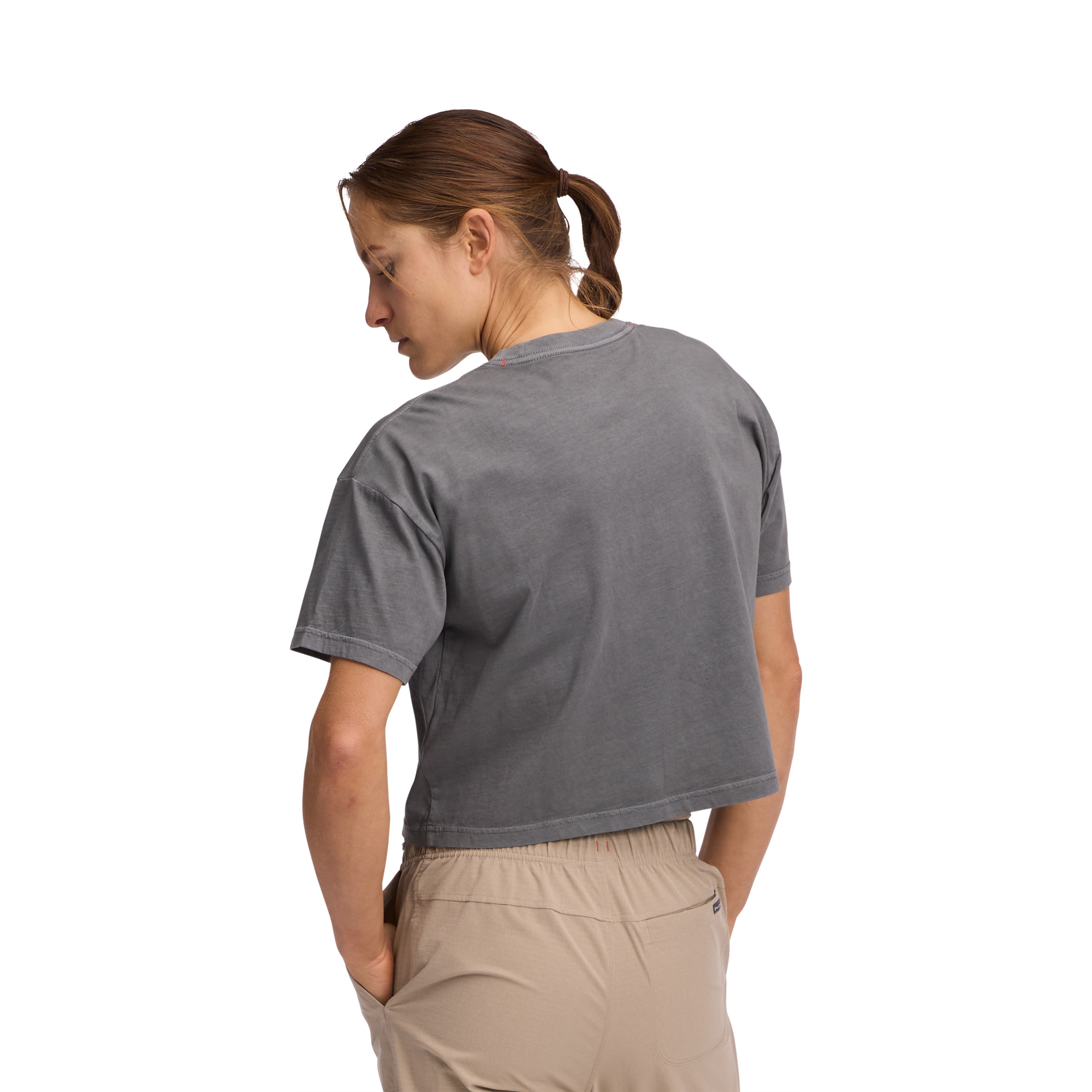 Charcoal ~ Model is 5' 8" | Chest 34" | Waist 28" | Size Small/6 