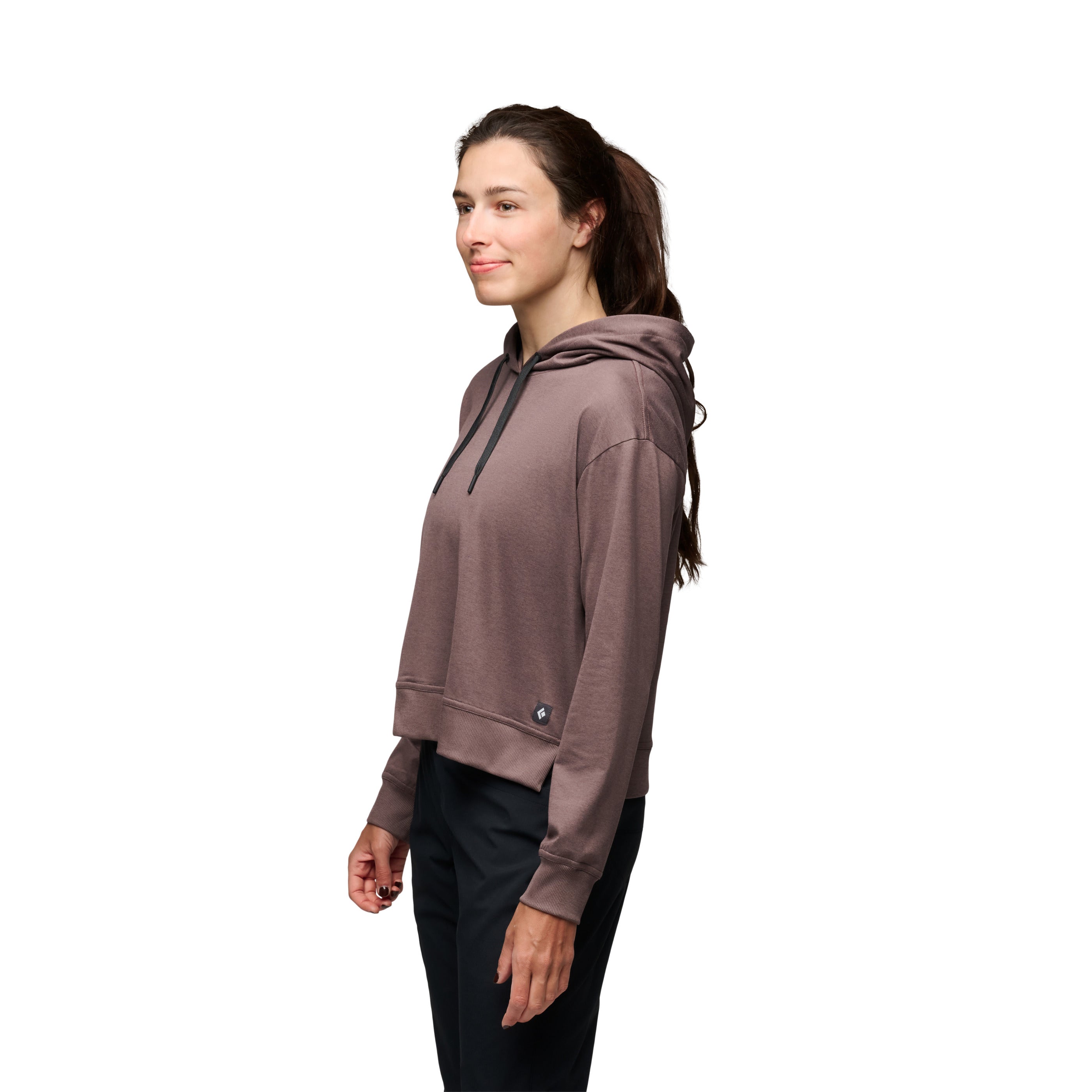 Dark Mauve ~ Model is 5' 6" | Chest 36" | Waist 27" | Size Small/6