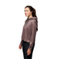 Dark Mauve ~ Model is 5' 6" | Chest 36" | Waist 27" | Size Small/6
