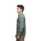 Laurel Green-Charcoal ~ Model is 6' 0" | Chest 40" | Waist 32" | Size Medium/32 