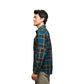 Dark Curry-Indigo ~ Model is 6' 0" | Chest 40" | Waist 32" | Size Medium/32 
