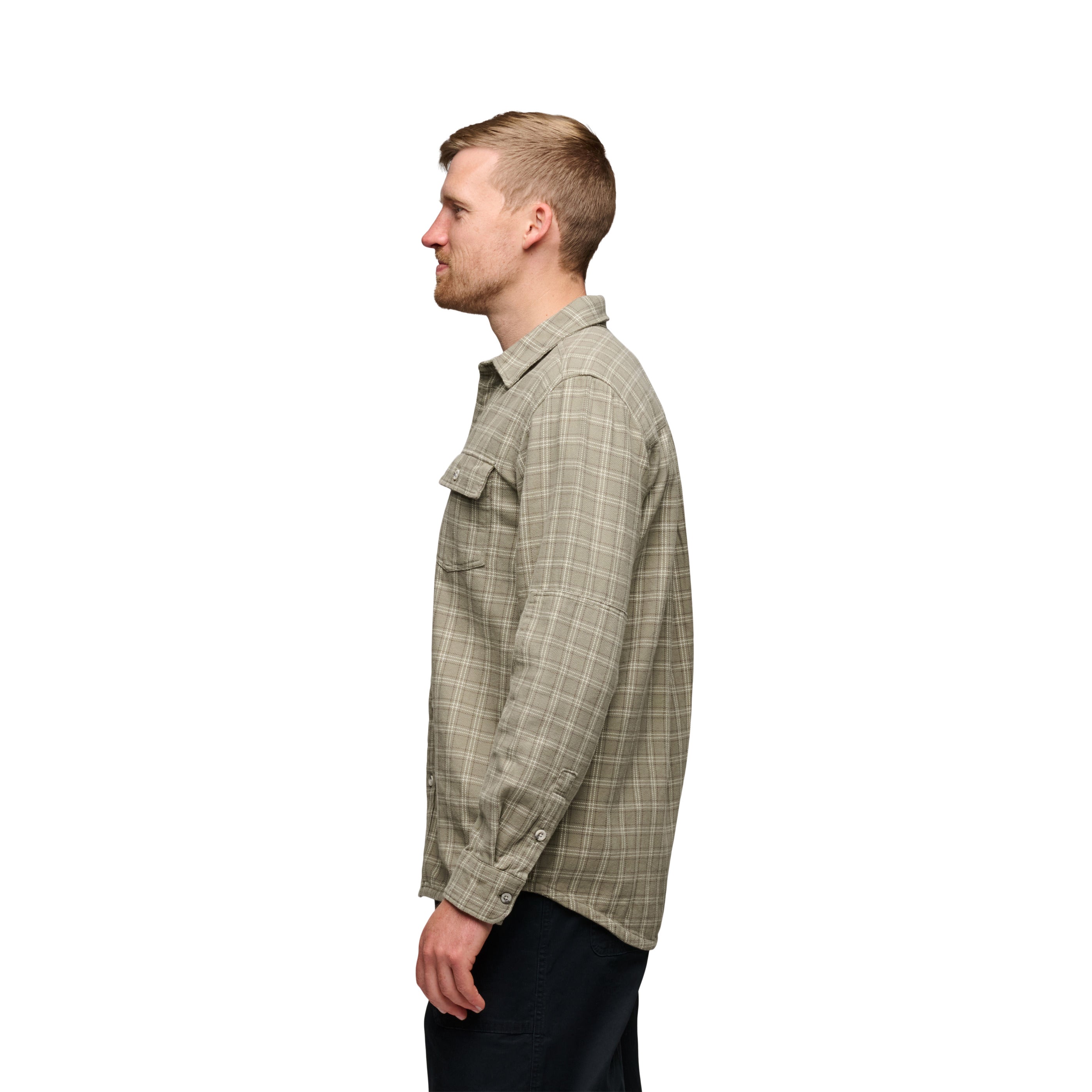 Pine Smoke-Chalk ~ Model is 6' 0" | Chest 40" | Waist 32" | Size Medium/32 