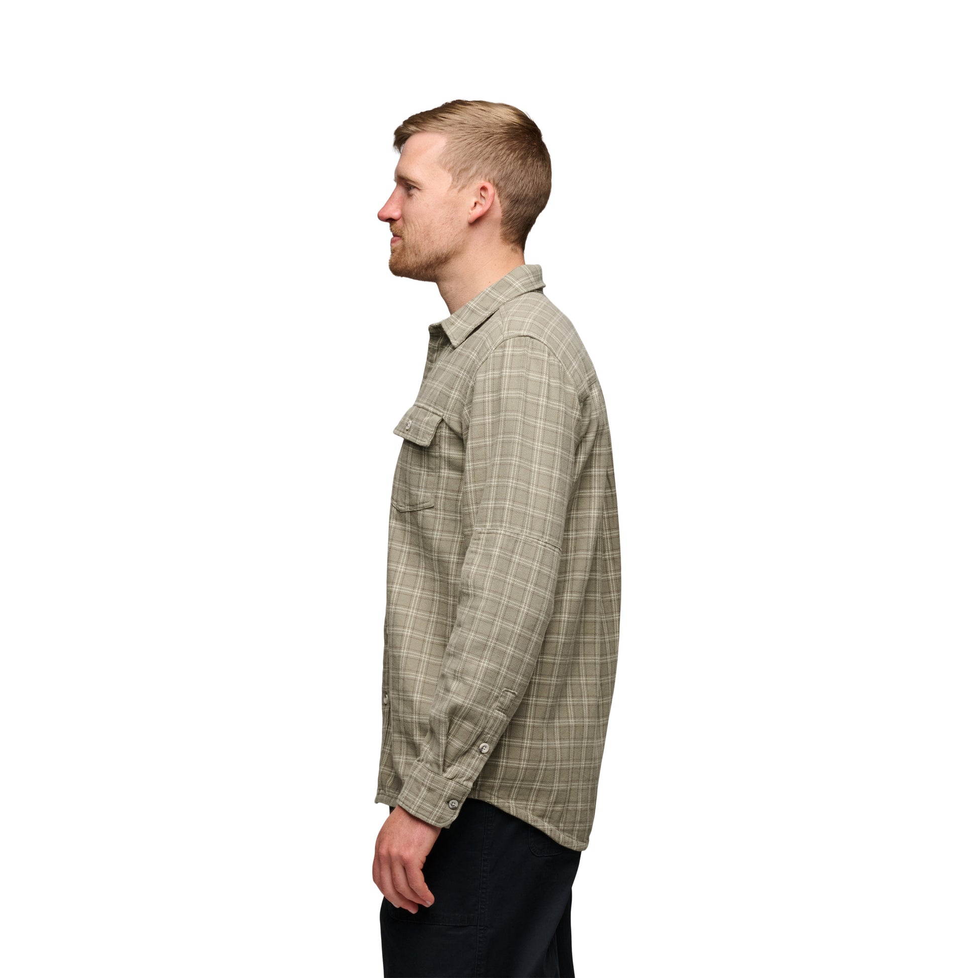 Pine Smoke-Chalk ~ Model is 6' 0" | Chest 40" | Waist 32" | Size Medium/32 