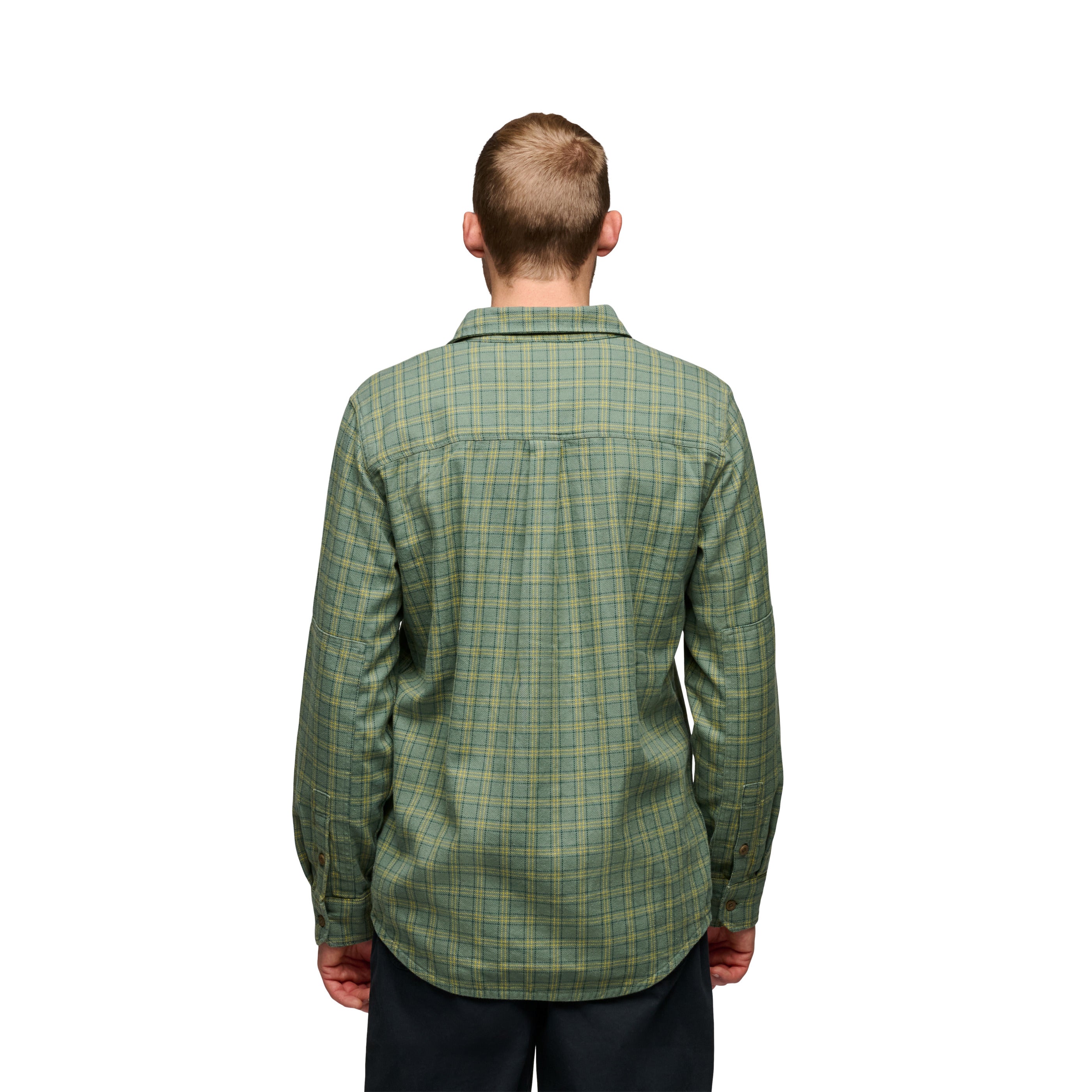 Laurel Green-Sulphur Green ~ Model is 6' 0" | Chest 40" | Waist 32" | Size Medium/32 