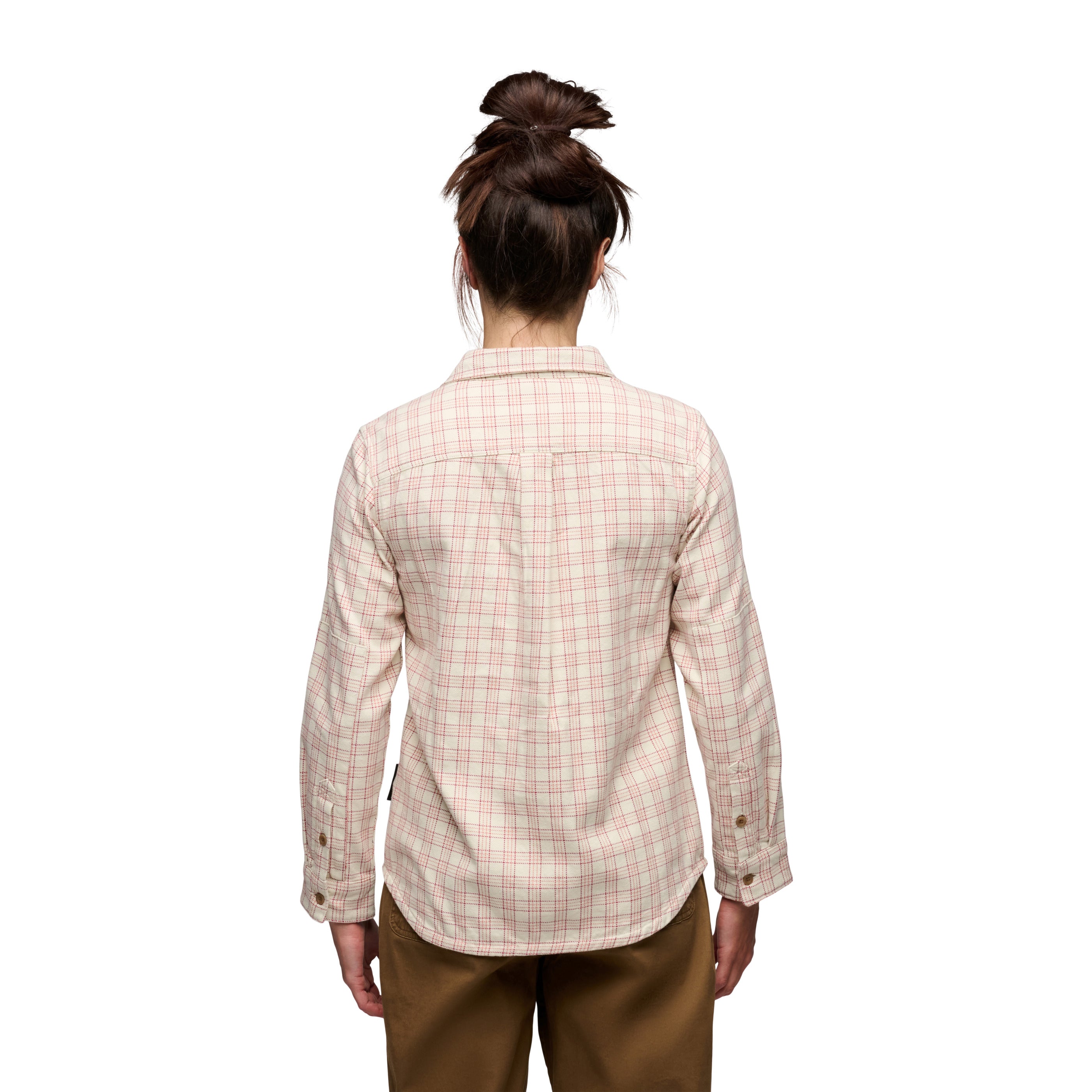 Chalk-Mineral Red ~ Model is 5' 6" | Chest 36" | Waist 27" | Size Small/6
