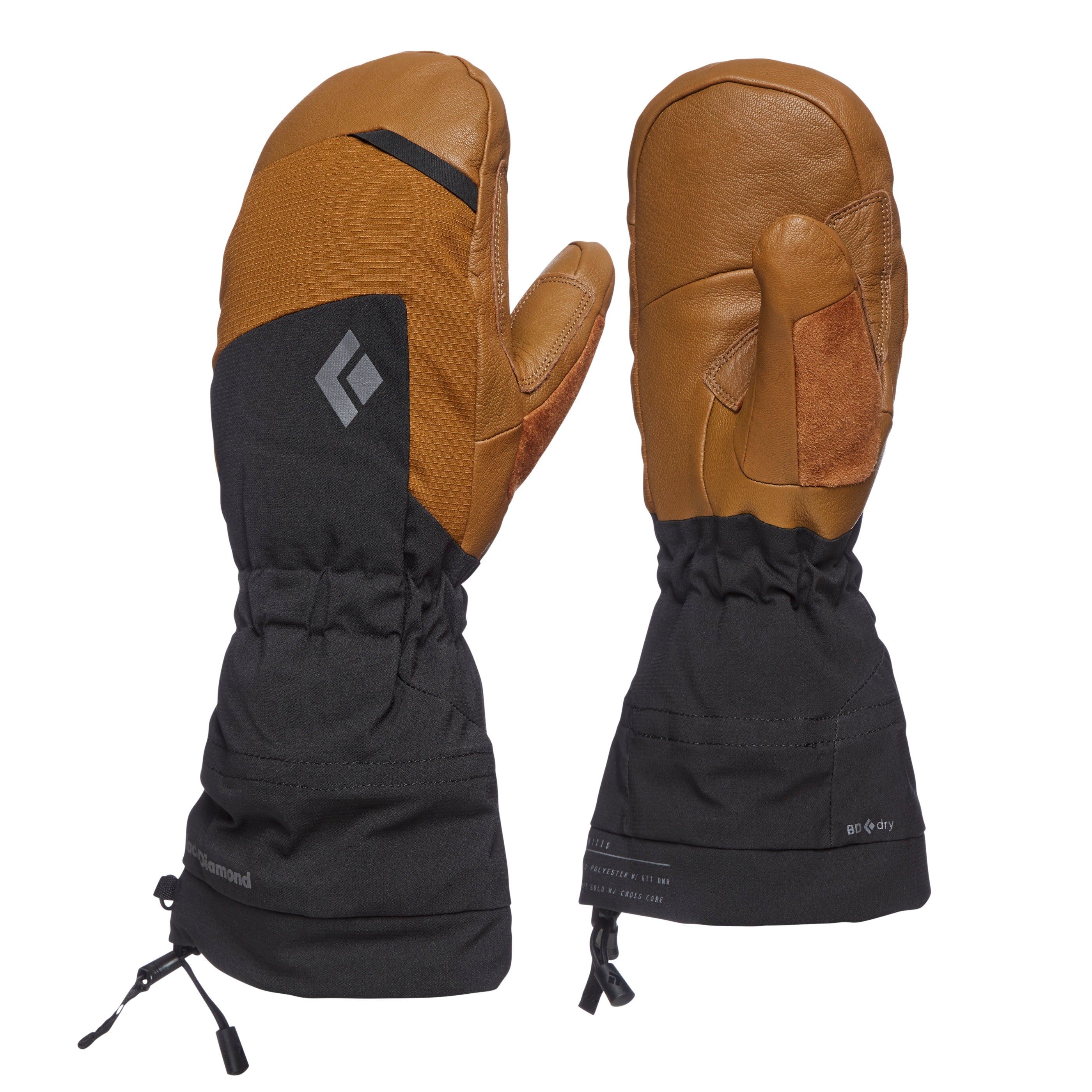 Black Diamond M Mercury Mitts Medium / Dark Curry