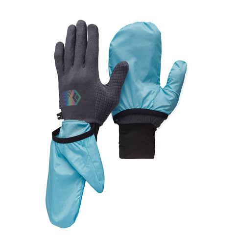 Black Diamond Deploy Wind Hood Gloves - Carbon-Glacier