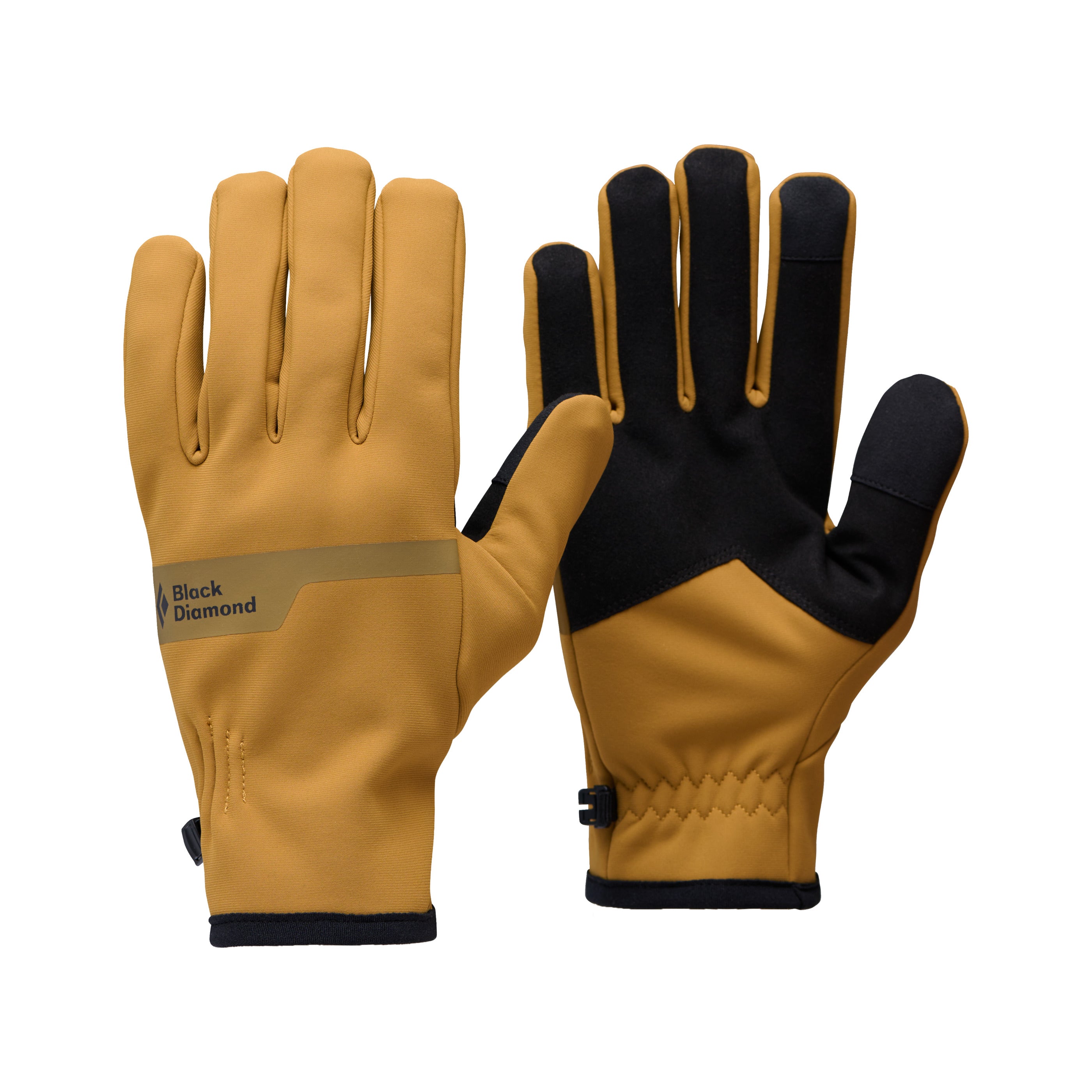 handschuhe softshell Black Diamond Everyday Softshell Gloves Flax / S