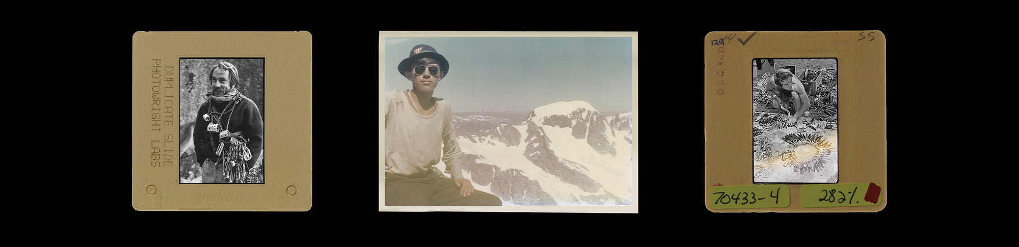Early Chouinard Equipment archive photographs