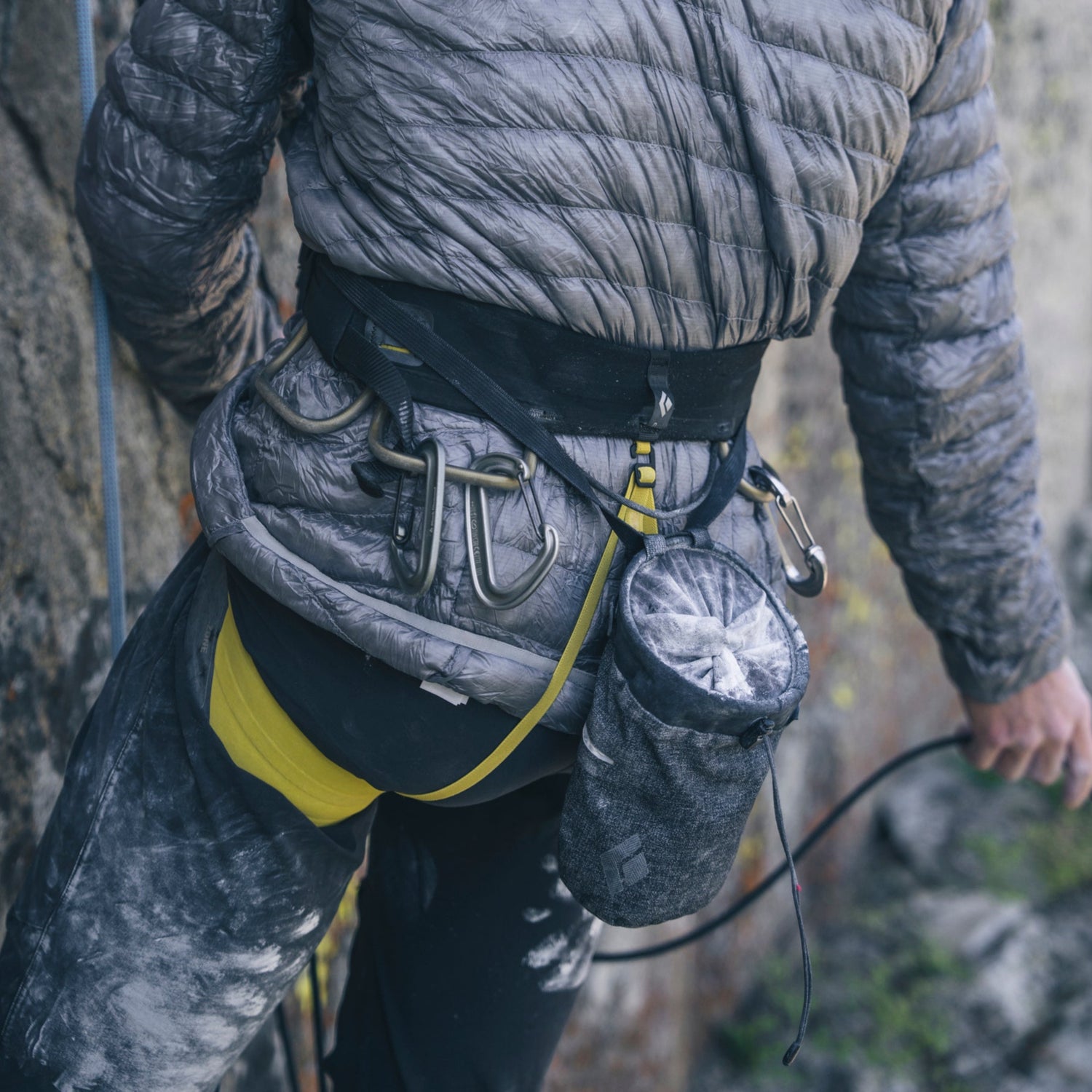 BD ambassador Nik Berry on a climb in Yosemite. 