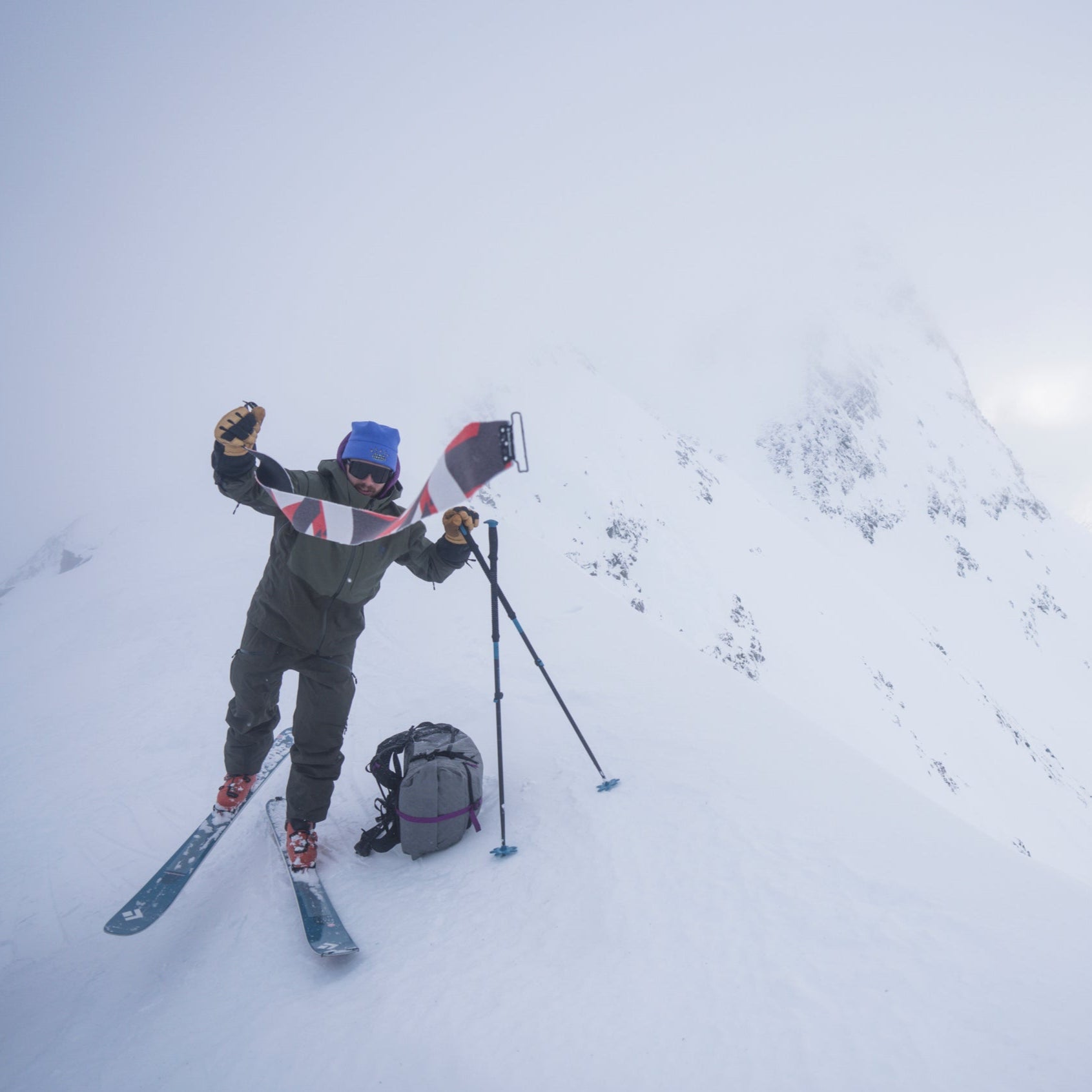 Ski Climbing Skins - Best Climbing Skins For Skis | Black