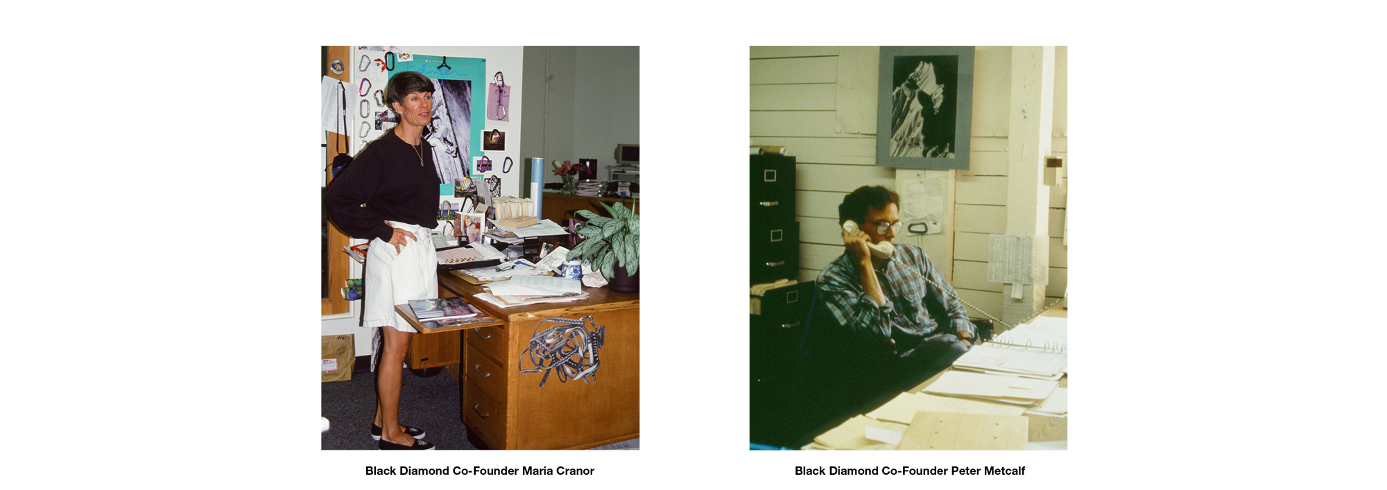 Black Diamond co-founders Maria Cranor and Peter Metcalf